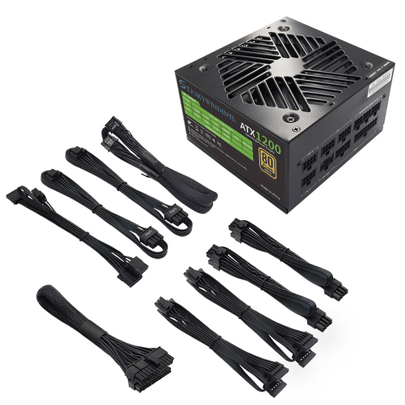 Pc Gaming Watt - PCIE 5.0 1200 W PC-Netzteil Vollmodulares