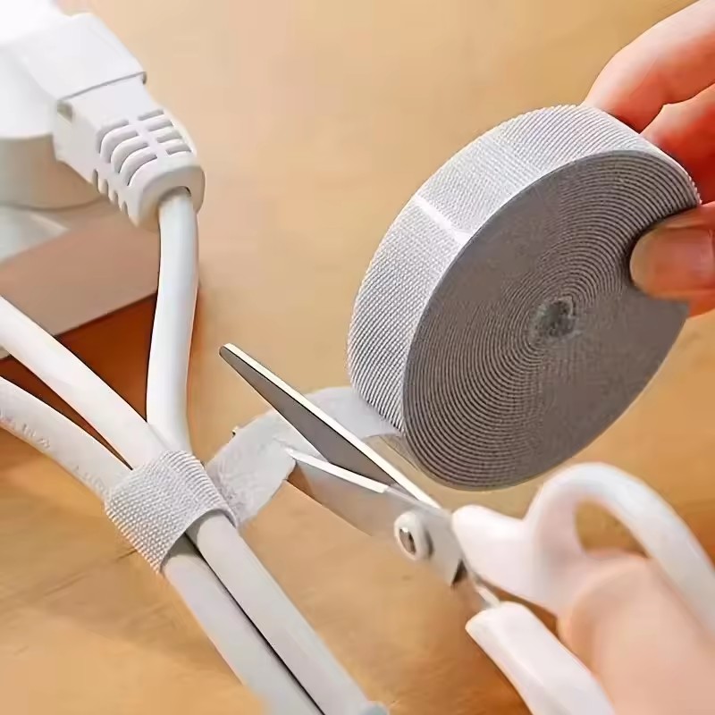 Cable Management Sleeve - 1/5M Kabel-Organizer, Kabelmanagement, Drahtwickler, Klebeband, Kopfhörer-