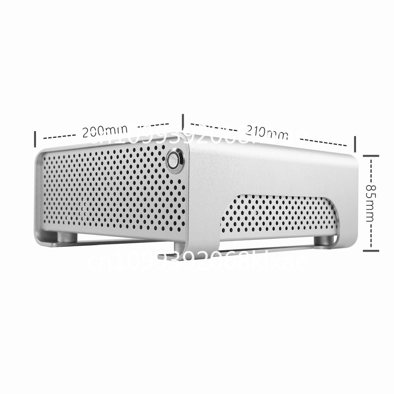 Atx Power Supply - MGP Vollaluminium-Mini-ITX-Gehäuse DC-ATX-Netzteil DIY Desktop ultradünnes
