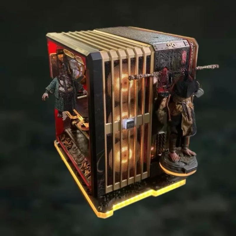 Pc Gaming Prebuilt - Themenorientiertes E-Sport-Streaming-Gerät: Wassergekühlter Desktop-Computer mit Einwurfplatz