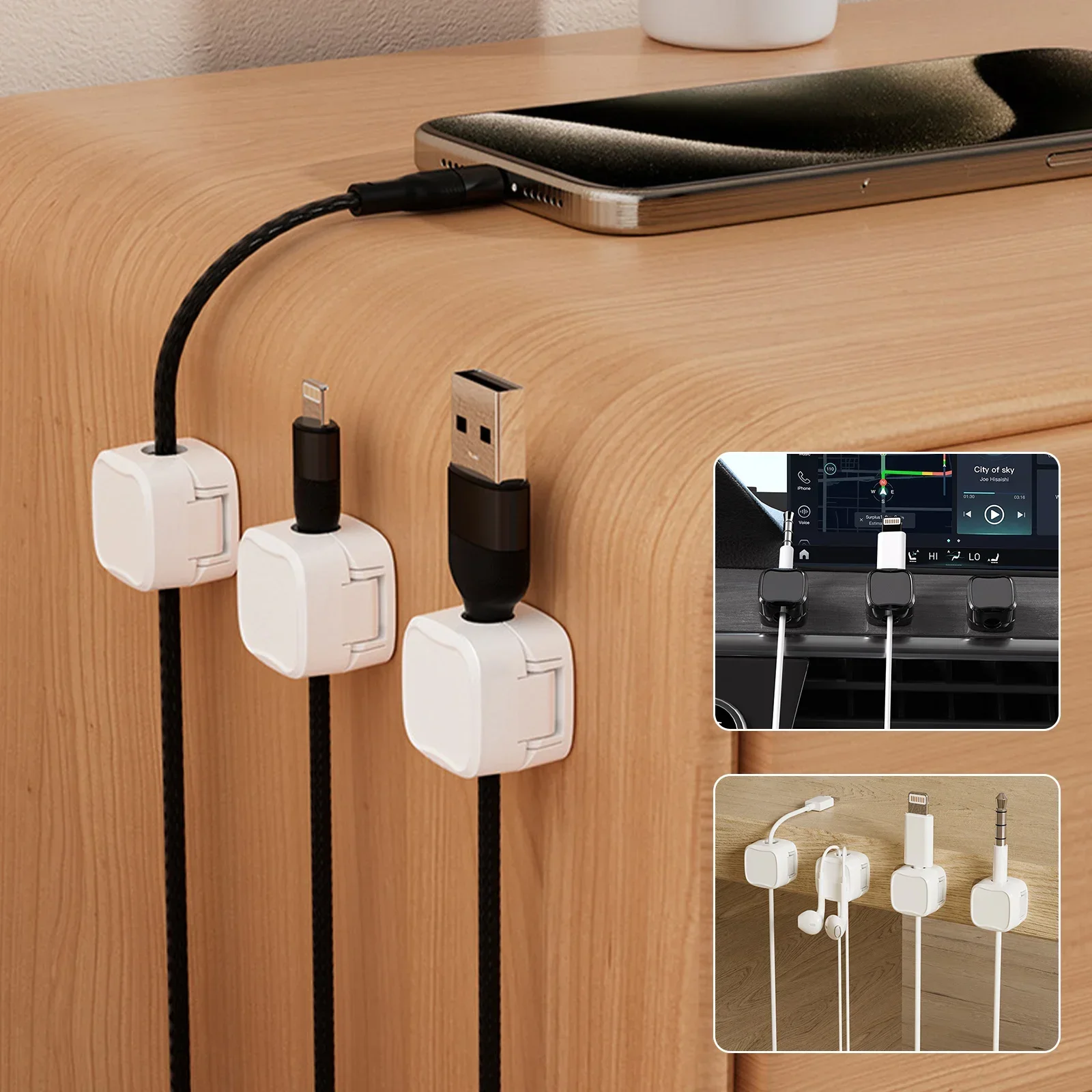 24/6PCS Magnetische Kabel Orga – Cable Management Sleeve Bewertung und Preis