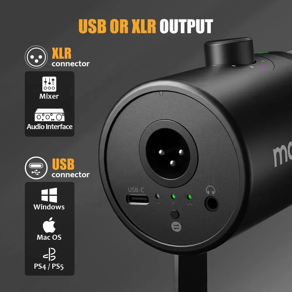 MAONO Dynamisches Mikrofon XLR – Gaming Controller Bewertung und Preis