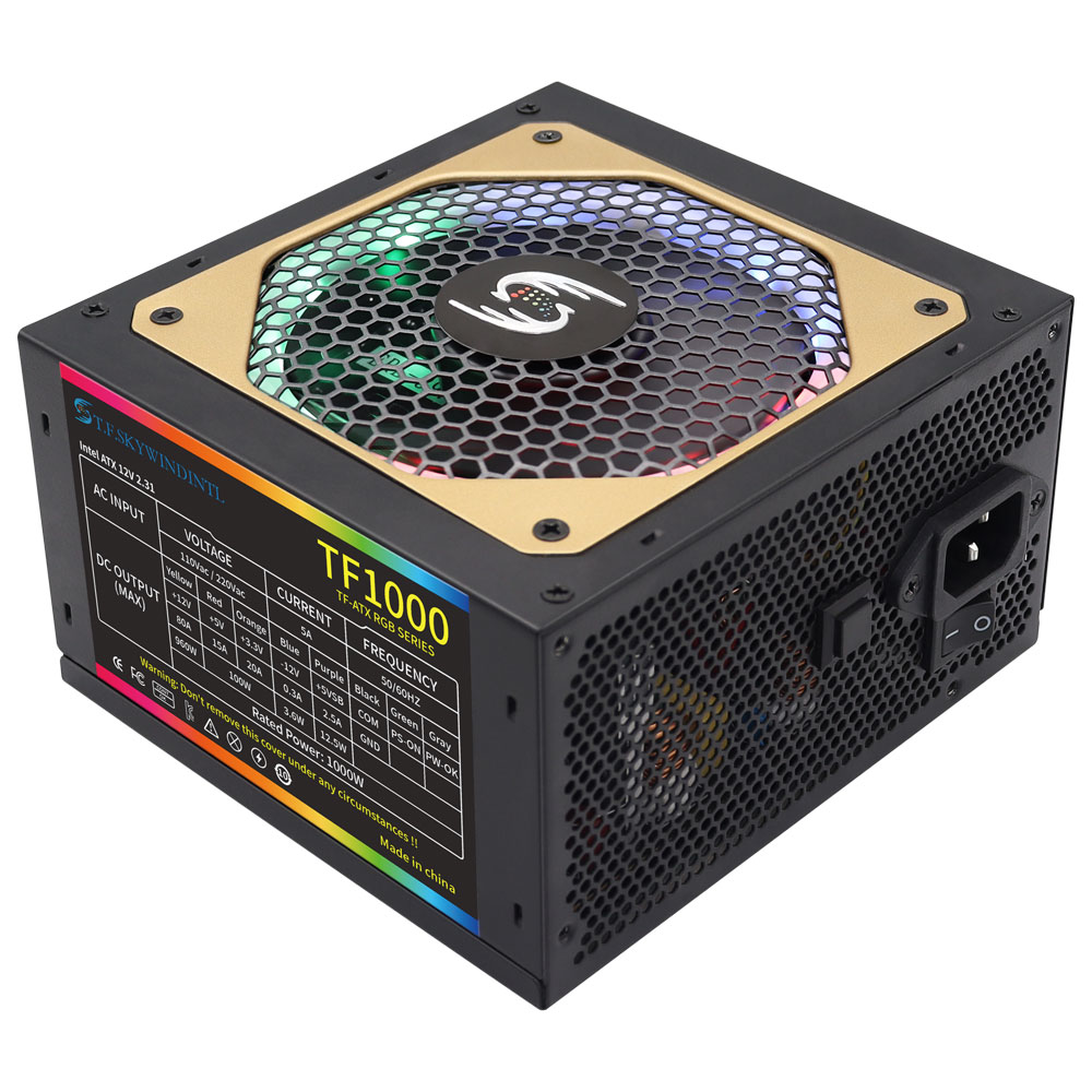 T. f. skywindintl 1000 w rgb a – Pc Gaming Watt Bewertung und Preis