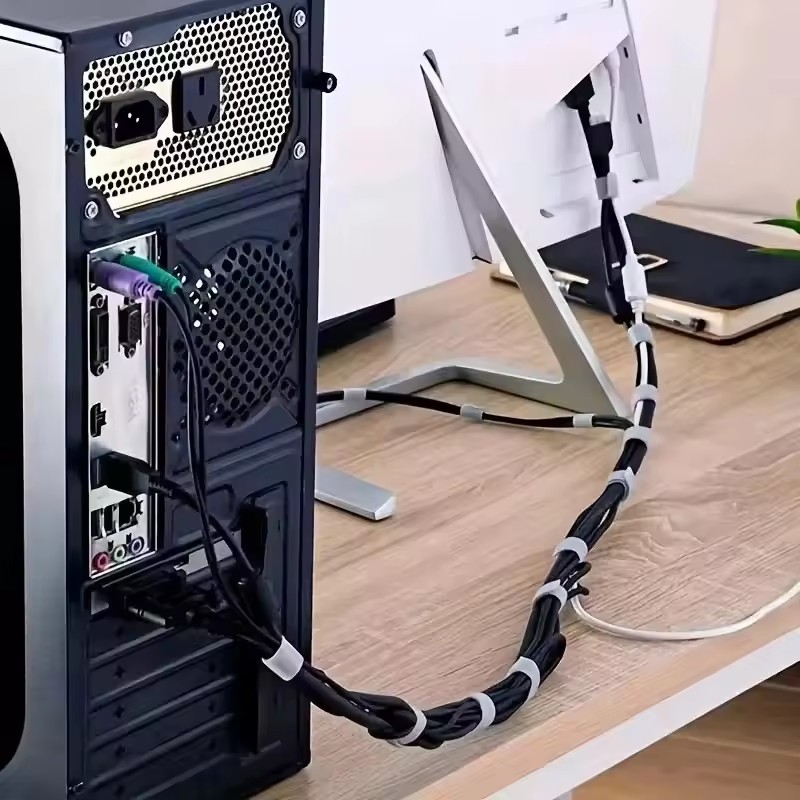 Kabel-Organizer, abreißbare Ka – Cable Management Sleeve Bewertung und Preis