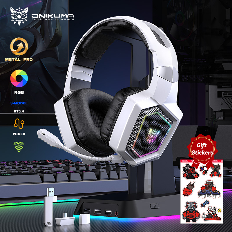 ONIKUMA 2,4 GHz Wireless Gamin – Pc Gaming Earphones Bewertung und Preis
