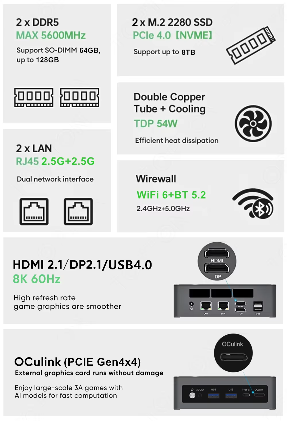 Neuer OCuLink Gaming Mini-PC I – Pc Gaming Windows 7 Bewertung und Preis