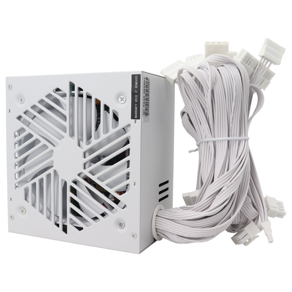 Weißes 750-W-Netzteil für PC-N – Pc Gaming Watt Bewertung und Preis