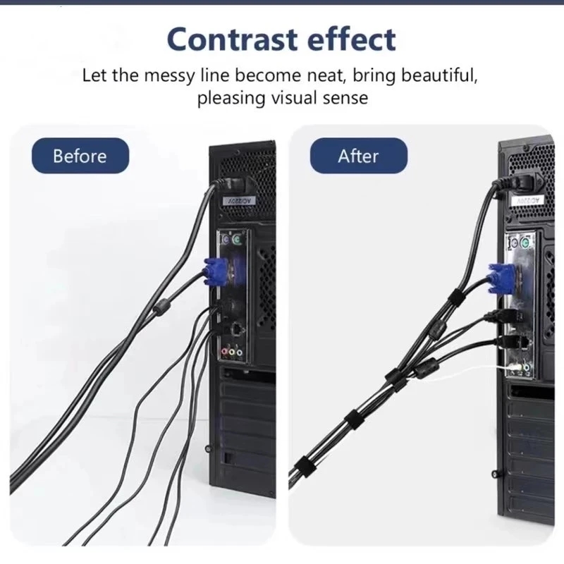Kabel-Organizer, abreißbare Ka – Cable Management Sleeve Bewertung und Preis