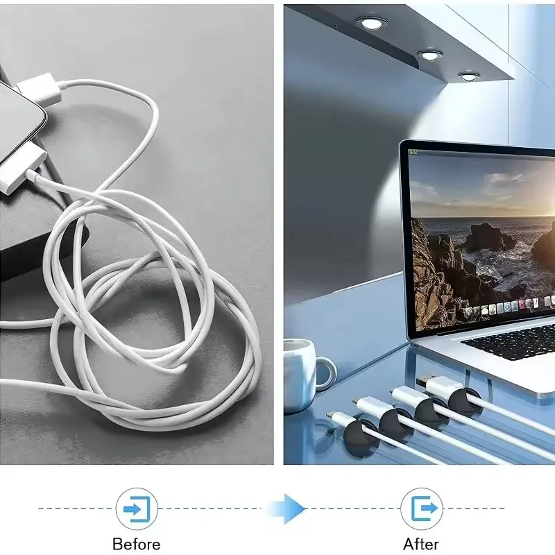 5/50 Stück Mini-Kabelorganizer – Cable Management Sleeve Bewertung und Preis