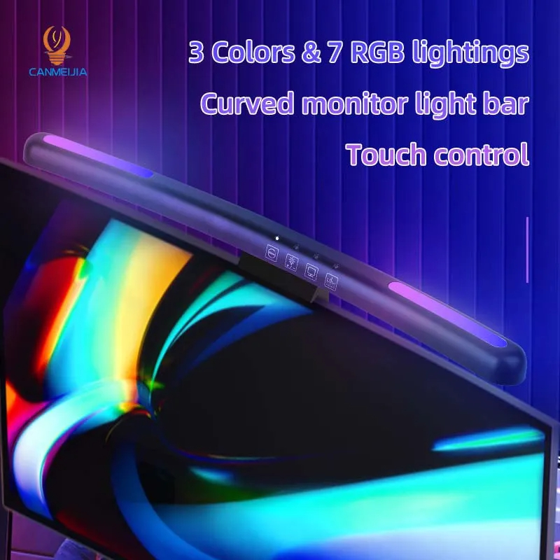 Gebogene LED-Monitor Licht lei – Pc Gaming Notebook Bewertung und Preis